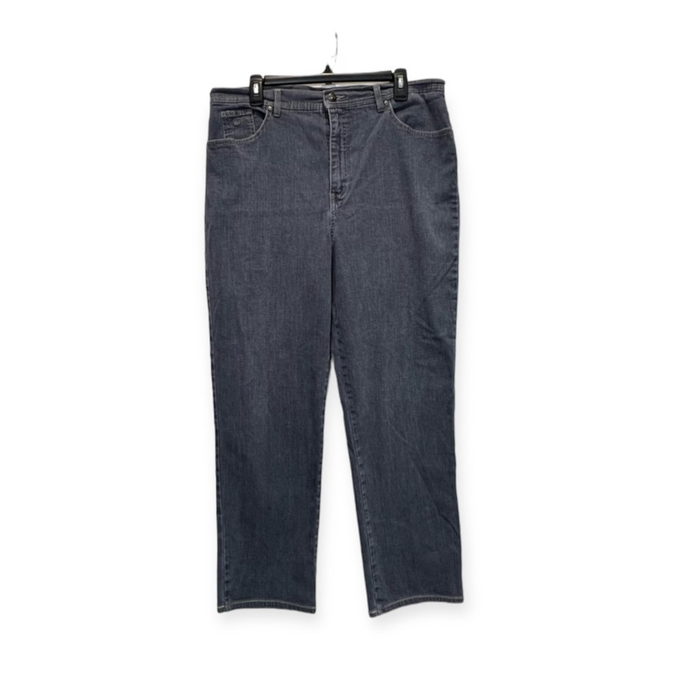 Gloria Vanderbilt Woman’s Tapered Gray Jeans Size 16